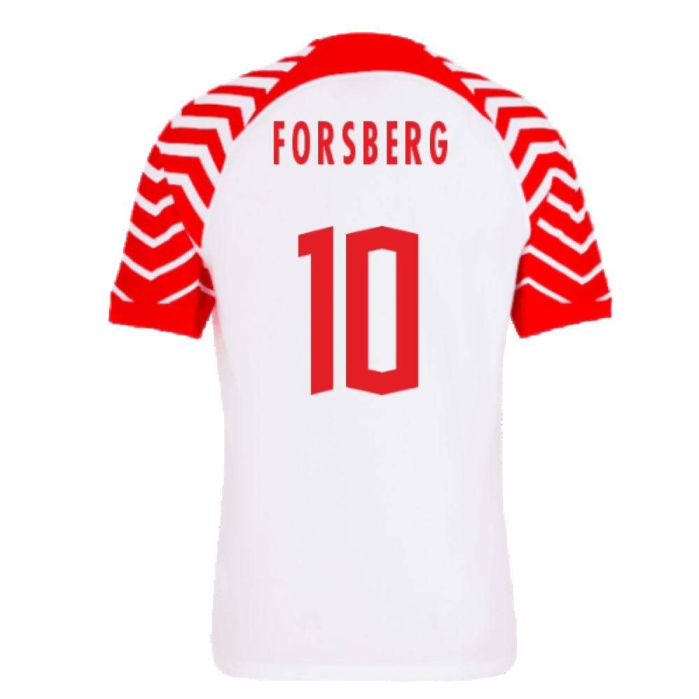 2023-2024 Red Bull Leipzig Home Shirt (Forsberg 10)