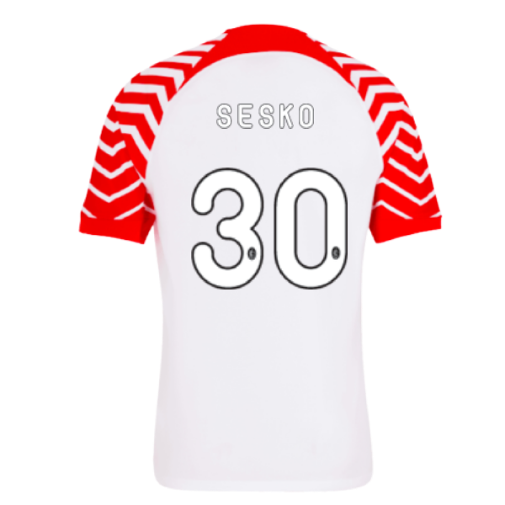2023-2024 Red Bull Leipzig Home Shirt (Sesko 30)