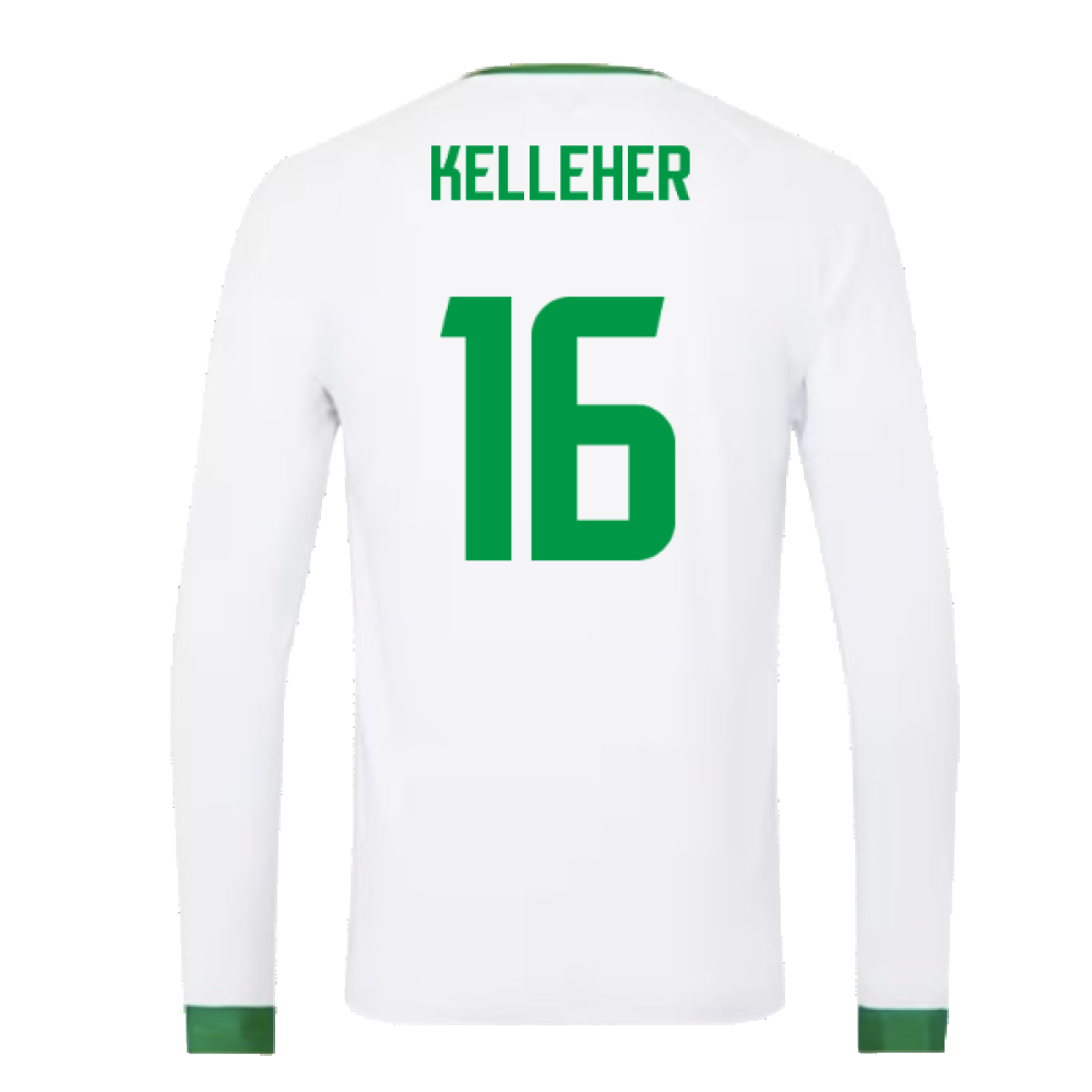 2023-2024 Republic of Ireland Away Long Sleeve Shirt (Kelleher 16)