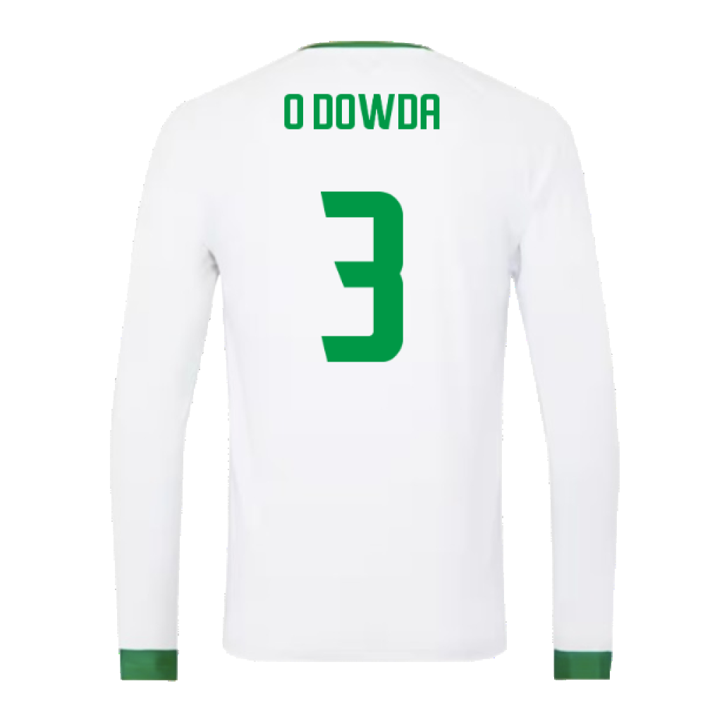 2023-2024 Republic of Ireland Away Long Sleeve Shirt (O Dowda 3)