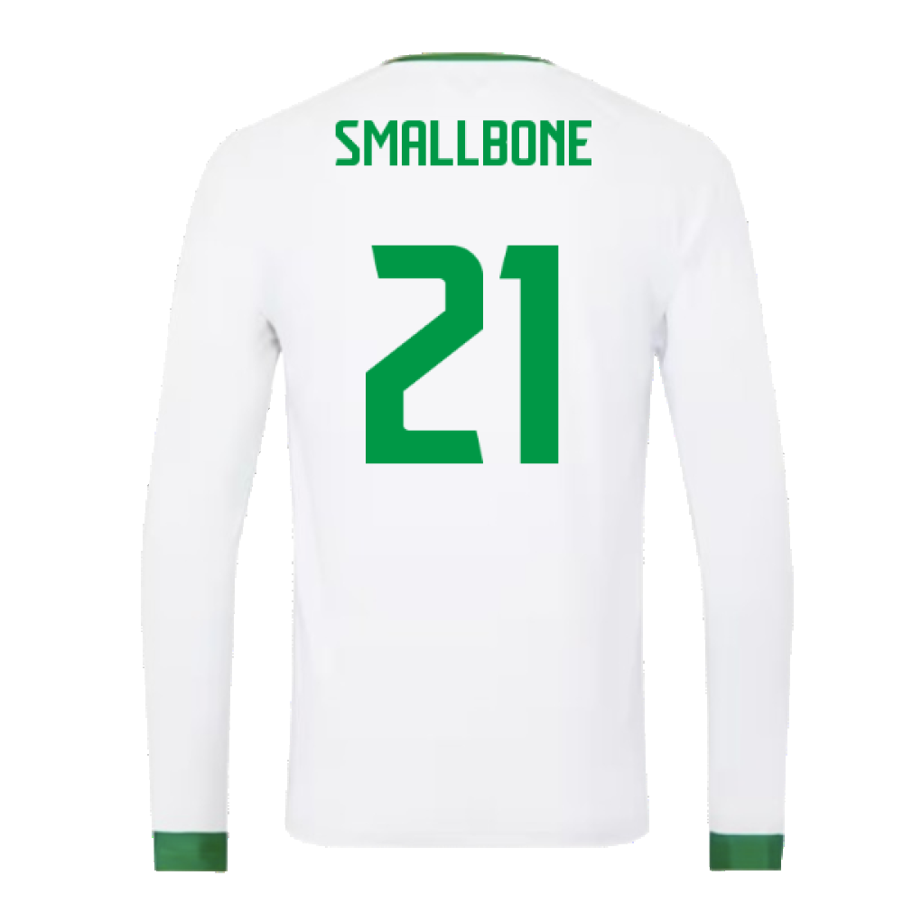 2023-2024 Republic of Ireland Away Long Sleeve Shirt (Smallbone 21)