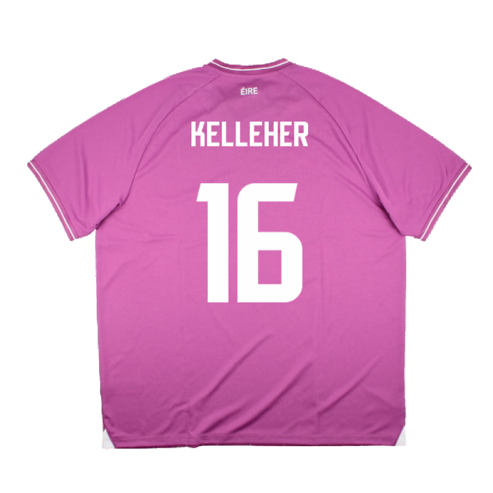 2023-2024 Republic of Ireland Home Goalkeeper Shirt (Pink) (Kelleher 16)