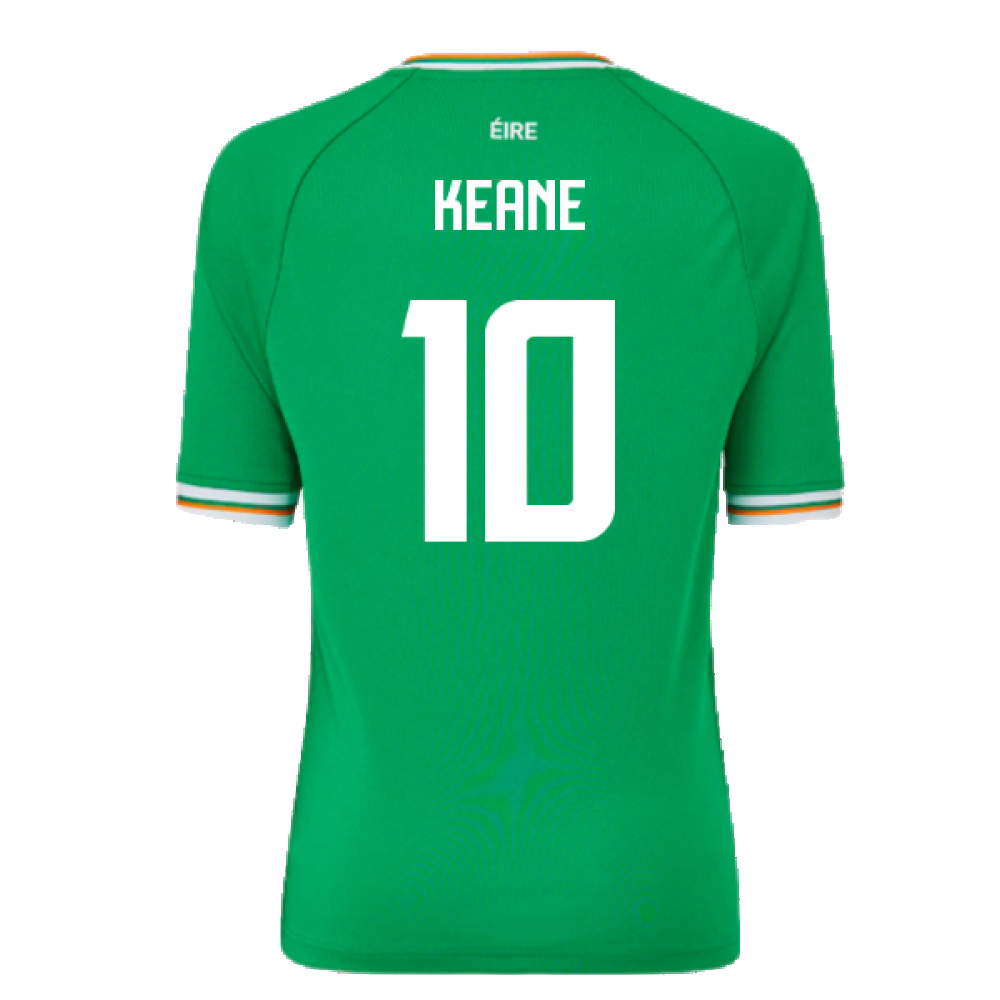 2023-2024 Republic of Ireland Home Shirt (Kids) (Keane 10)