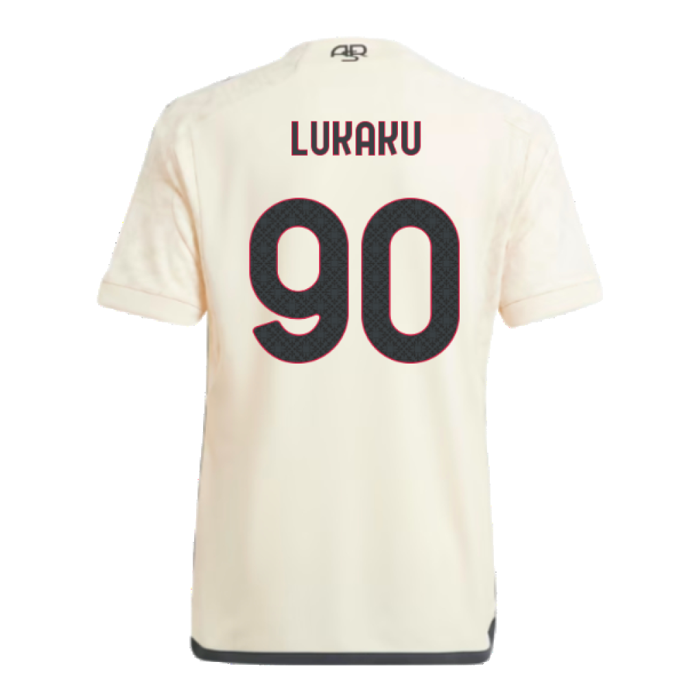 2023-2024 Roma Away Shirt (Kids) (LUKAKU 90)