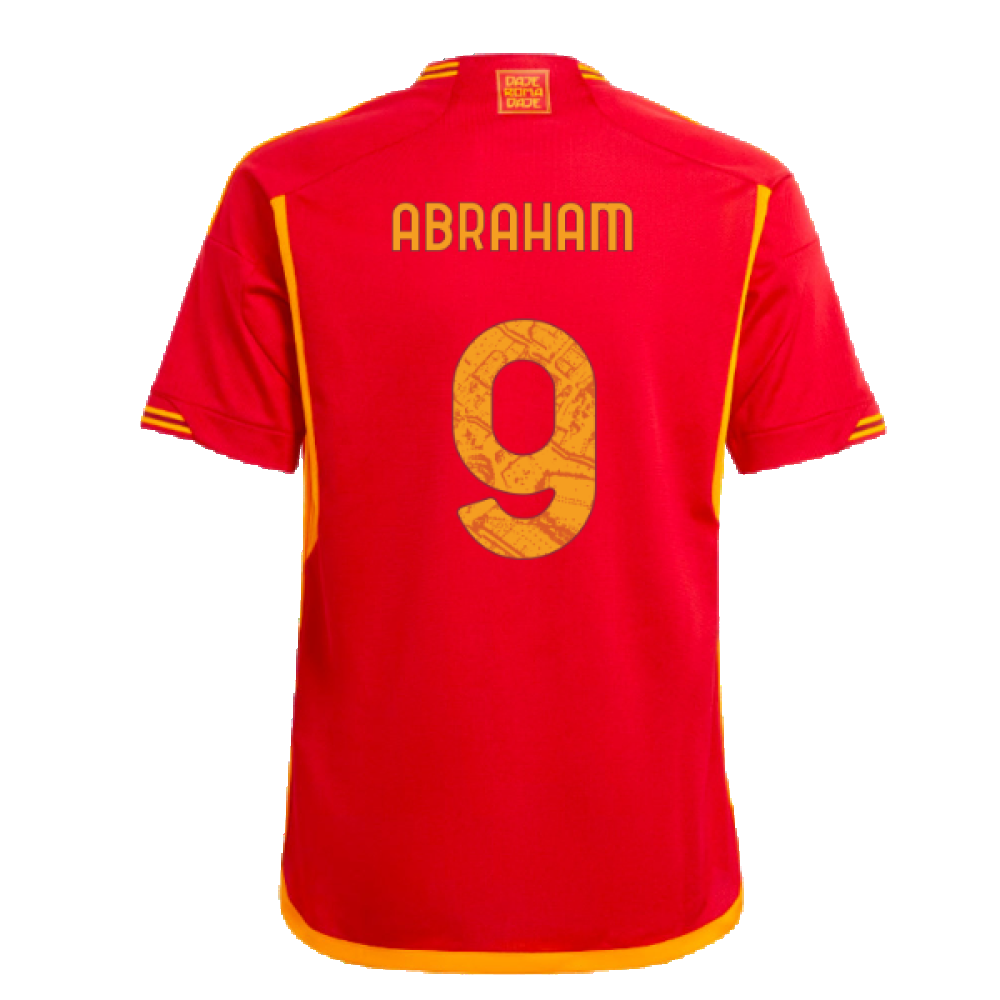 2023-2024 Roma Home Shirt (Kids) (ABRAHAM 9)