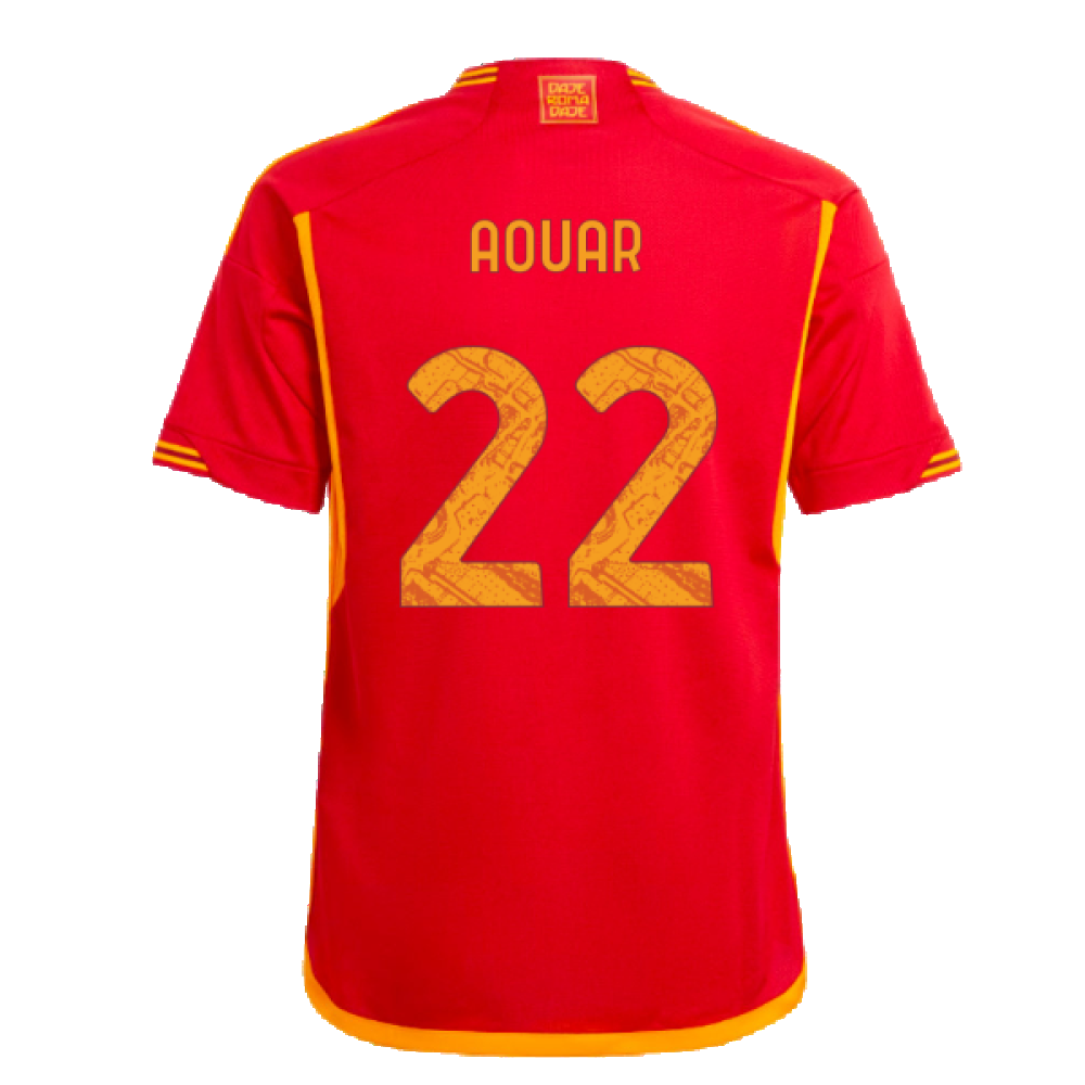 2023-2024 Roma Home Shirt (Kids) (AOUAR 22)