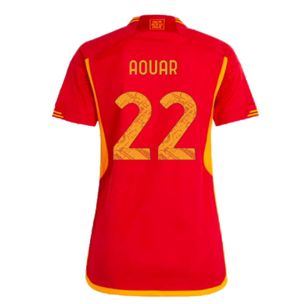 2023-2024 Roma Home Shirt (Ladies) (AOUAR 22)