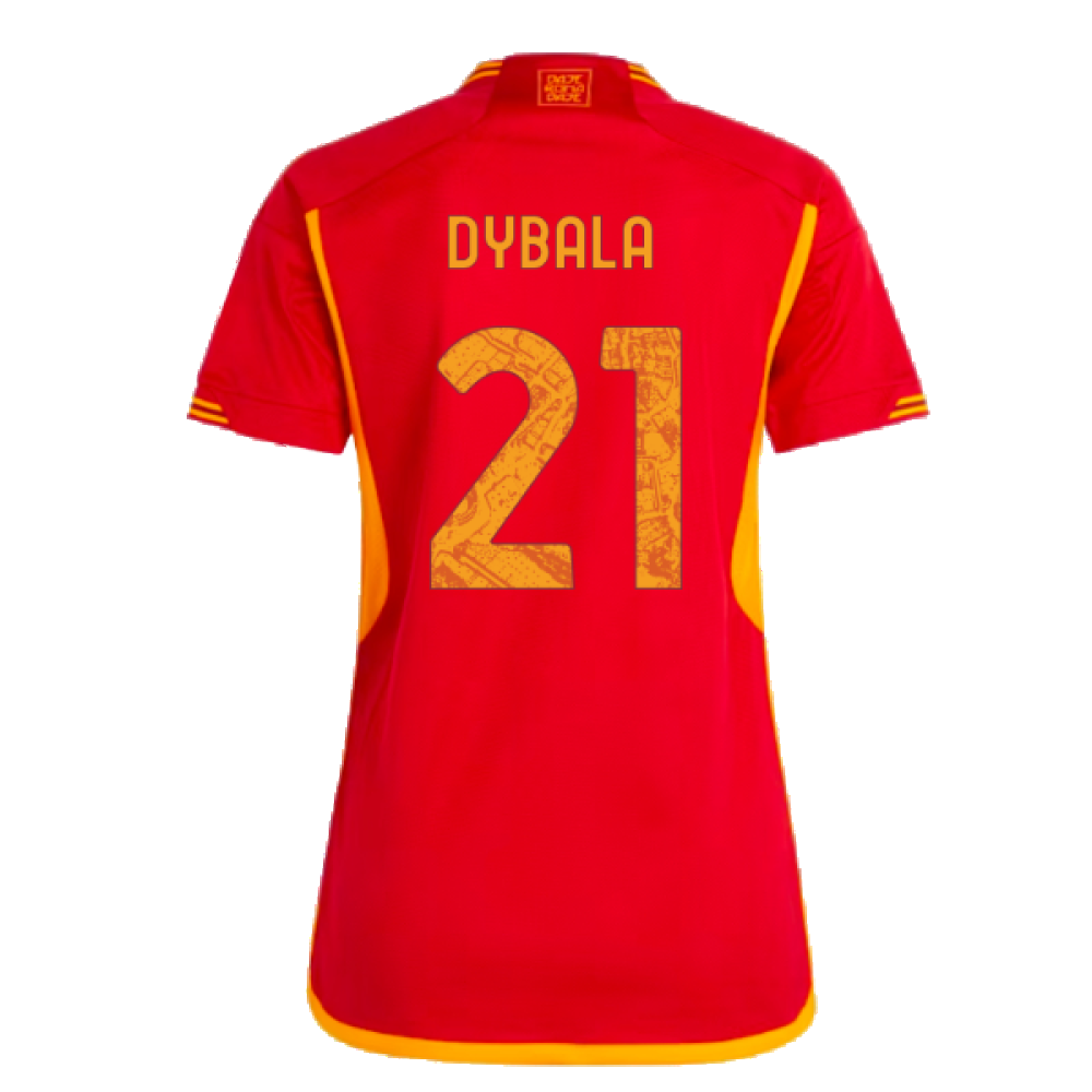 2023-2024 Roma Home Shirt (Ladies) (DYBALA 21)