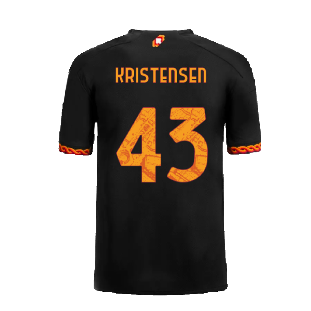 2023-2024 Roma Third Shirt (Kids) (KRISTENSEN 43)