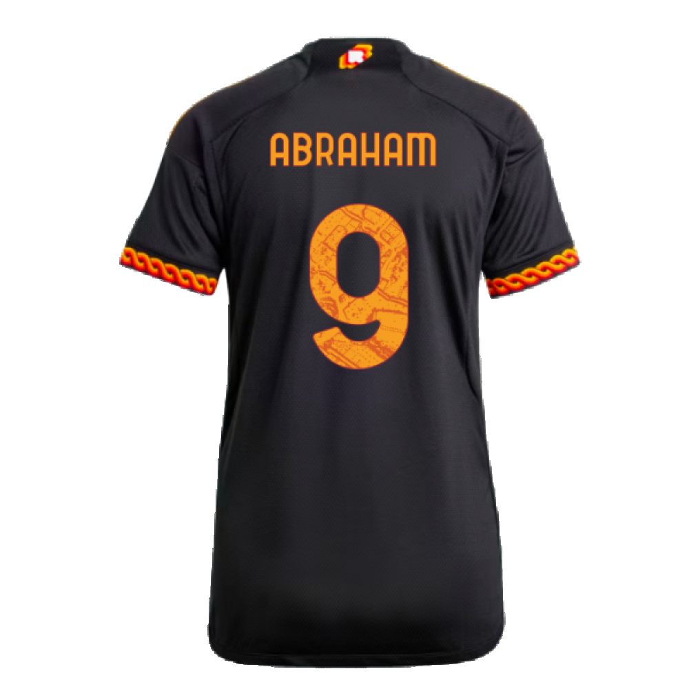 2023-2024 Roma Third Shirt (Womens) (ABRAHAM 9)