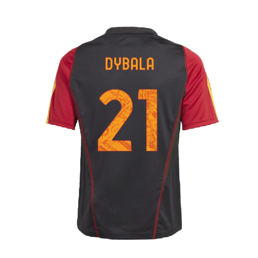 2023-2024 Roma Training Jersey (Black) - Kids (DYBALA 21)