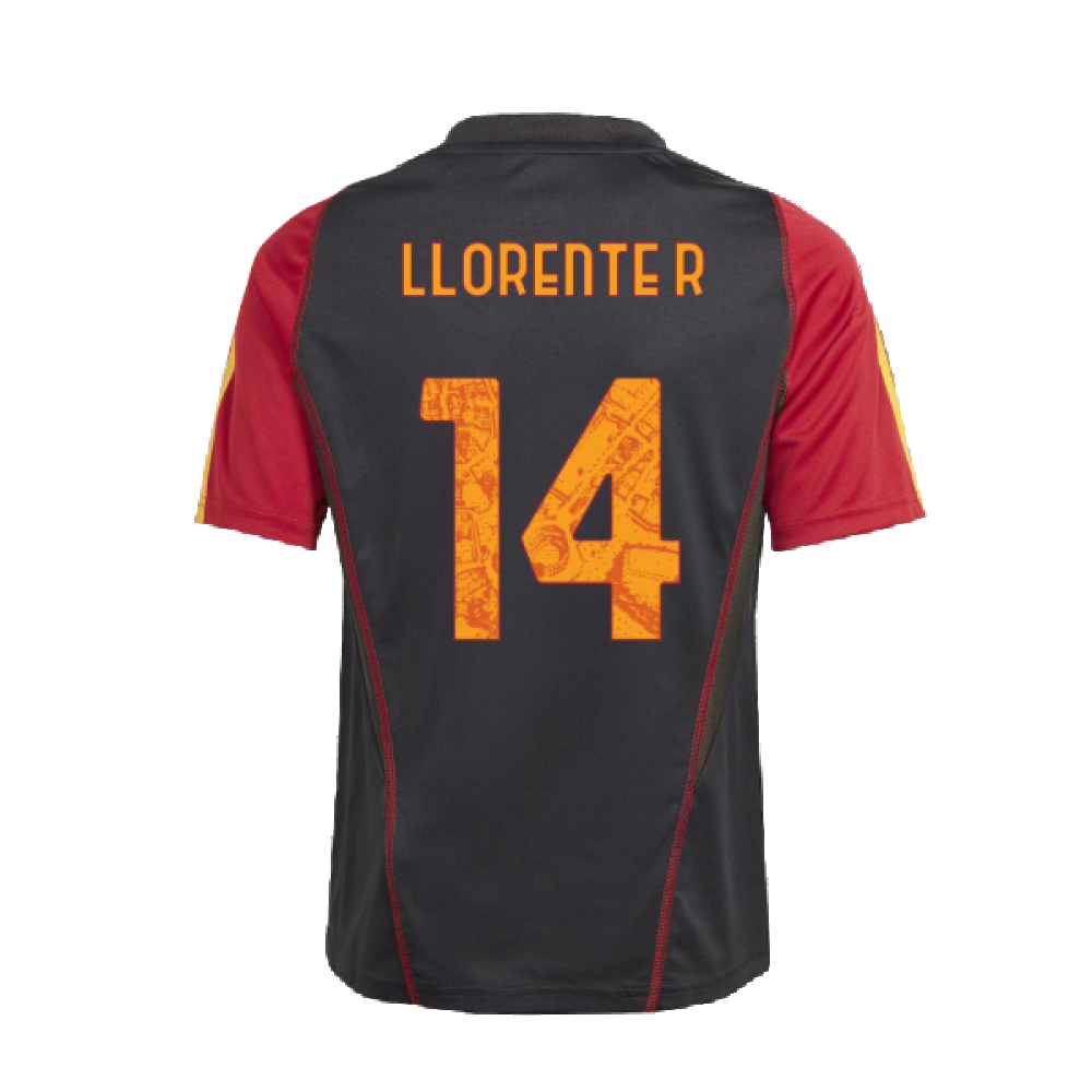 2023-2024 Roma Training Jersey (Black) - Kids (LLORENTE R 14)