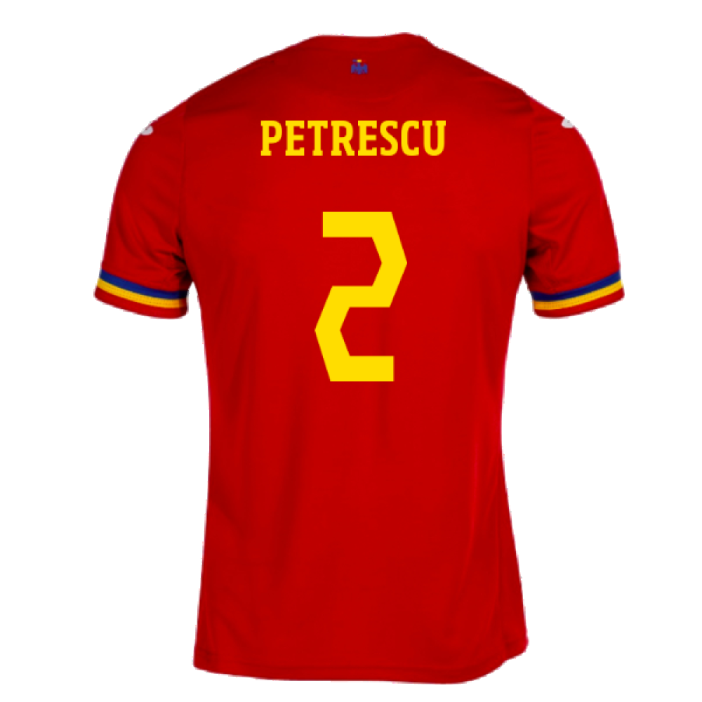 2023-2024 Romania Away Shirt (PETRESCU 2)