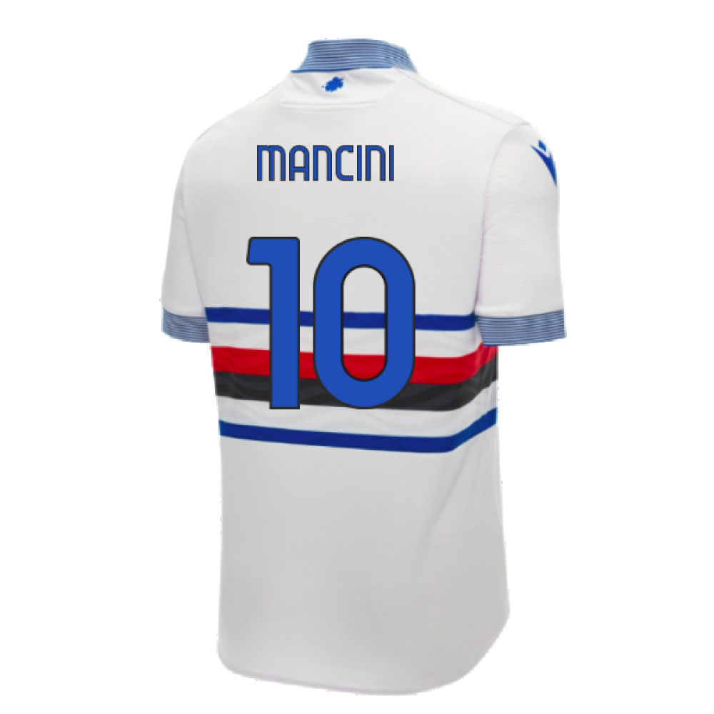 2023-2024 Sampdoria Away Shirt (MANCINI 10)