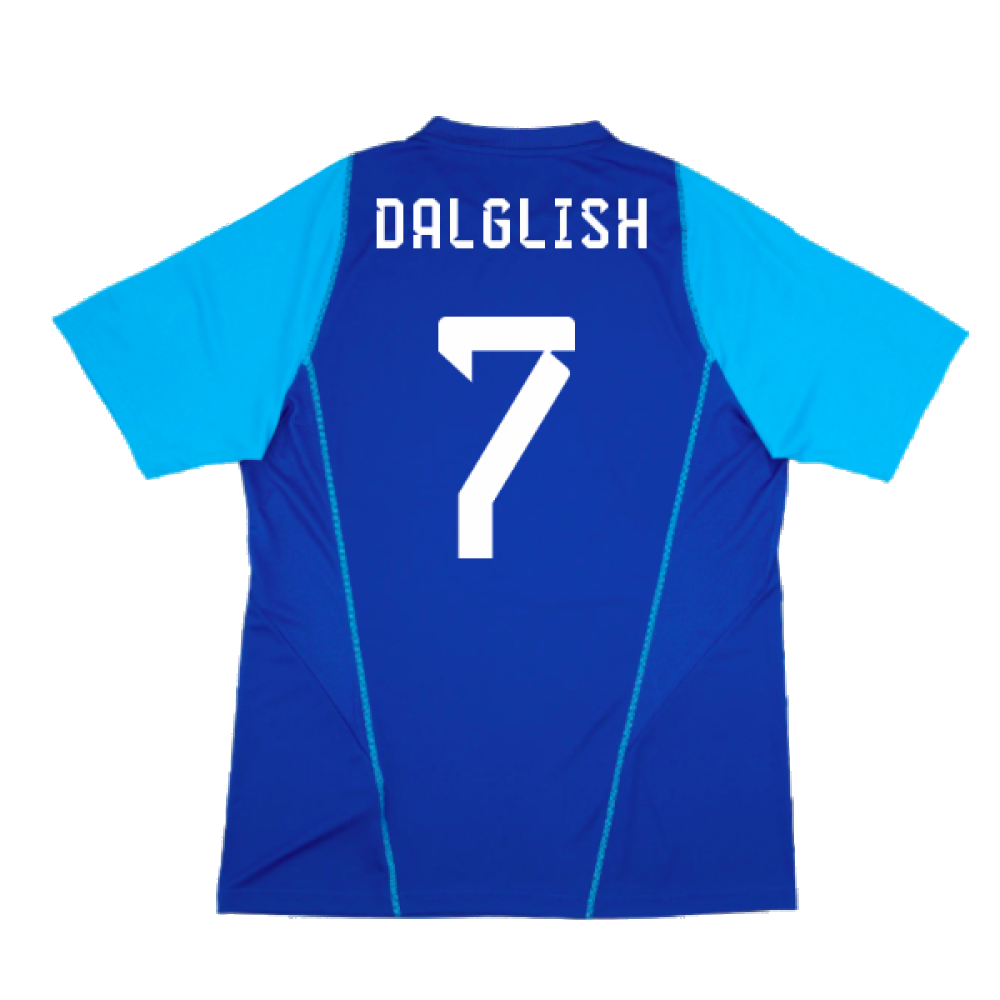 2023-2024 Scotland Player Issue Training Shirt (Blue) (Dalglish 7)