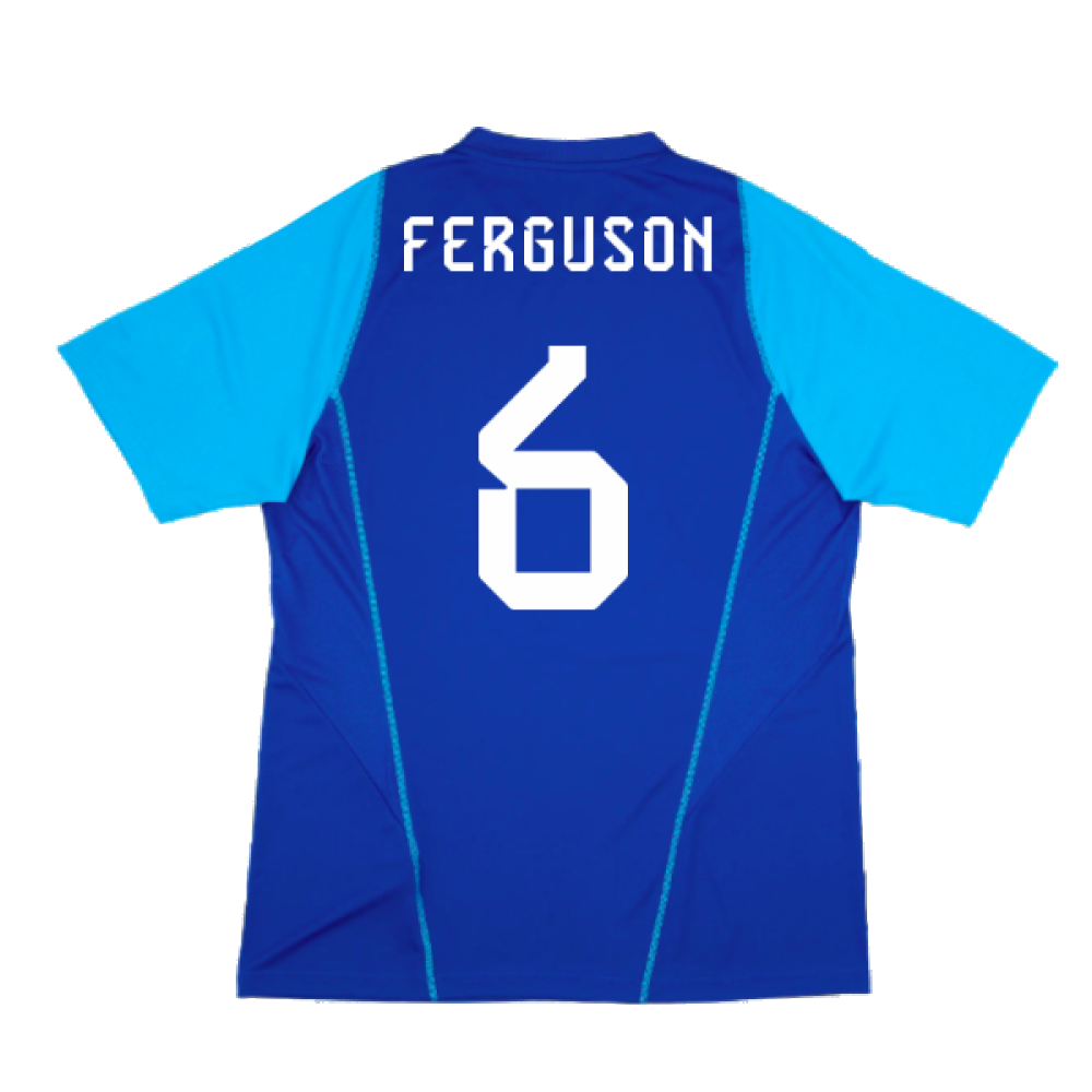 2023-2024 Scotland Player Issue Training Shirt (Blue) (Ferguson 6)