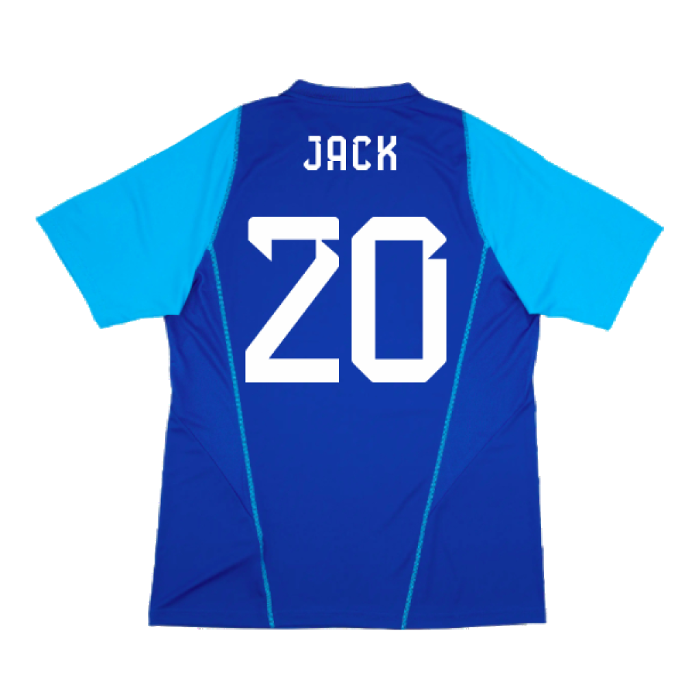 2023-2024 Scotland Player Issue Training Shirt (Blue) (Jack 20)