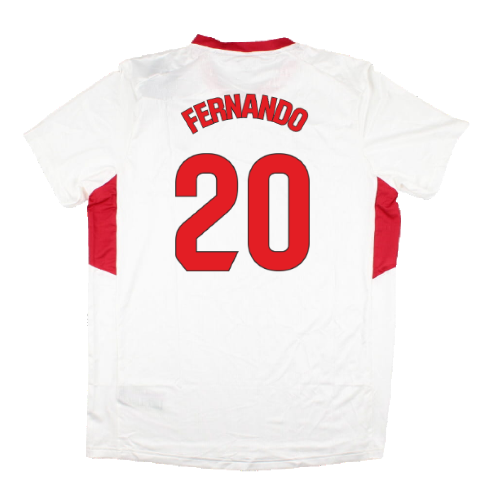 2023-2024 Sevilla Home Matchday Tee (White) (Fernando 20)