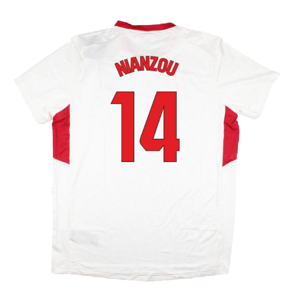 2023-2024 Sevilla Home Matchday Tee (White) (Nianzou 14)