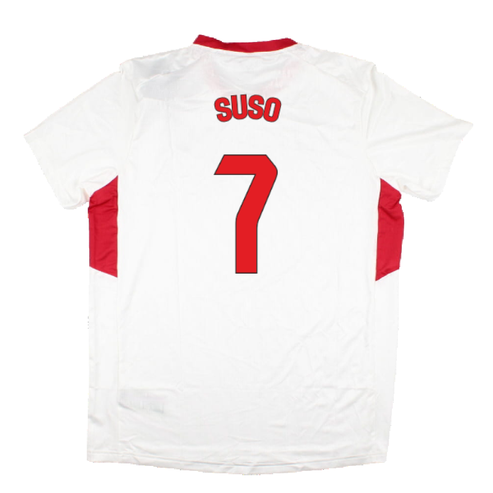 2023-2024 Sevilla Home Matchday Tee (White) (Suso 7)