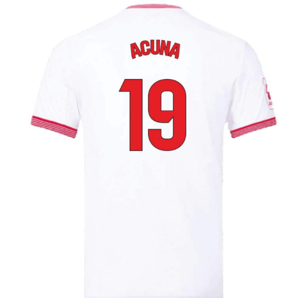 2023-2024 Sevilla Home Shirt (Kids) (Acuna 19)