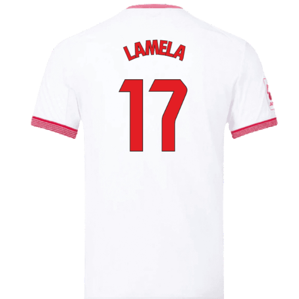 2023-2024 Sevilla Home Shirt (Kids) (Lamela 17)