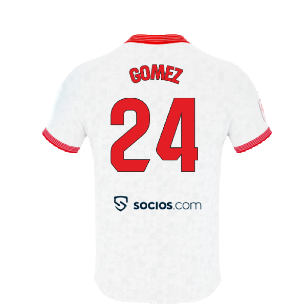 2023-2024 Sevilla Home Shirt (Womens) (Gomez 24)