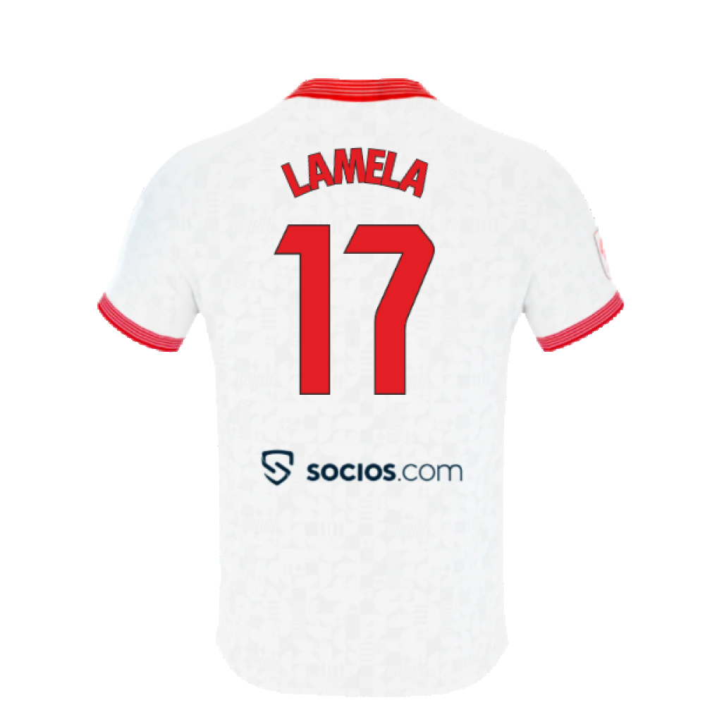 2023-2024 Sevilla Home Shirt (Womens) (Lamela 17)