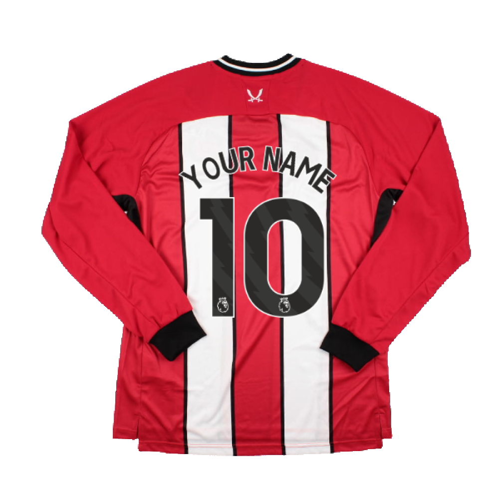 2023-2024 Sheffield United Home Long Sleeve Shirt (Your Name)