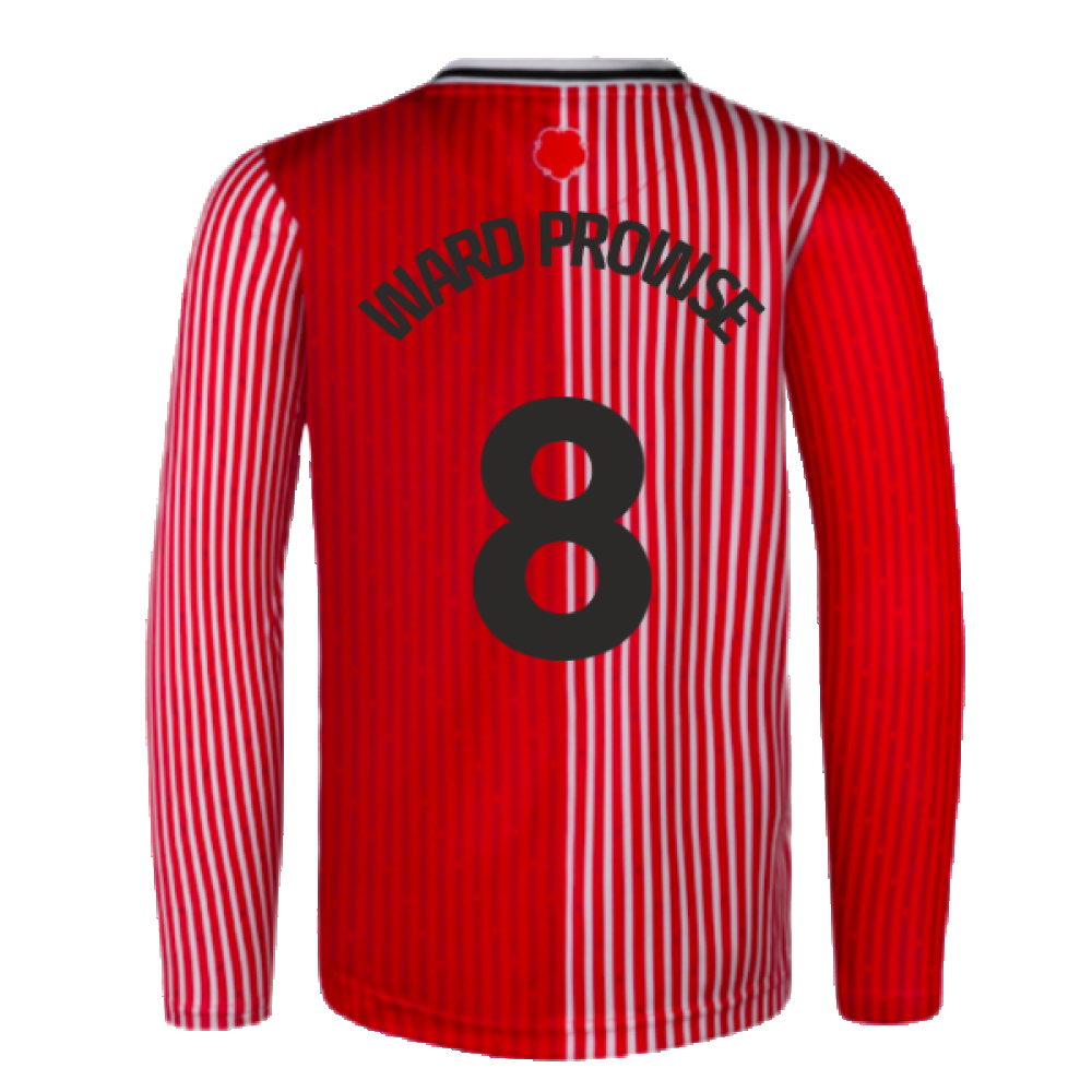 2023-2024 Southampton Long Sleeve Home Shirt (WARD PROWSE 8)