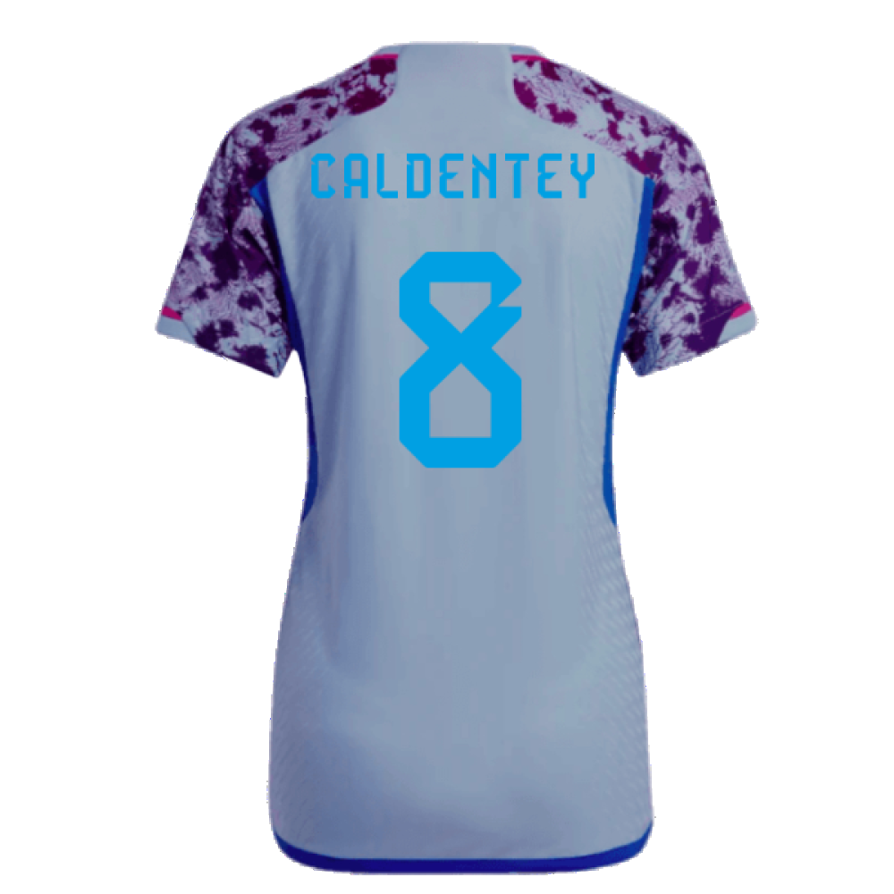 2023-2024 Spain Authentic Away Jersey - Ladies (Caldentey 8)