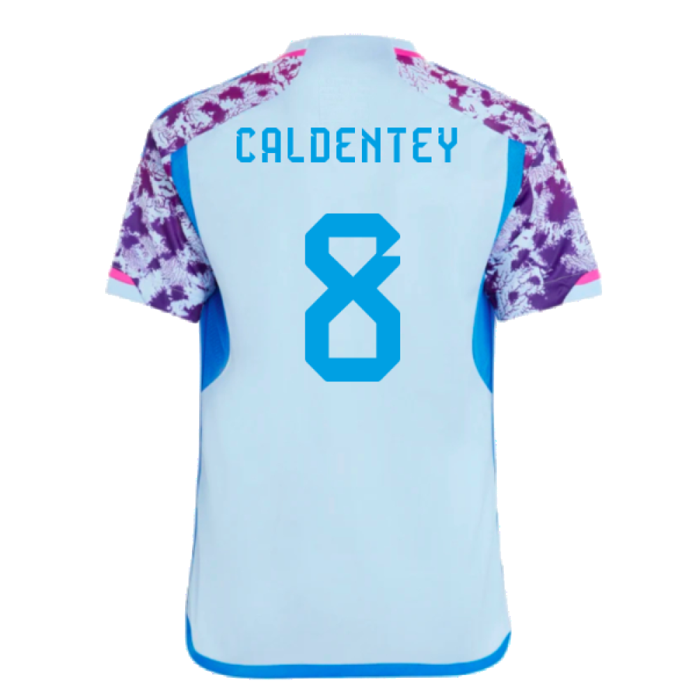 2023-2024 Spain Away Shirt (Kids) (Caldentey 8)