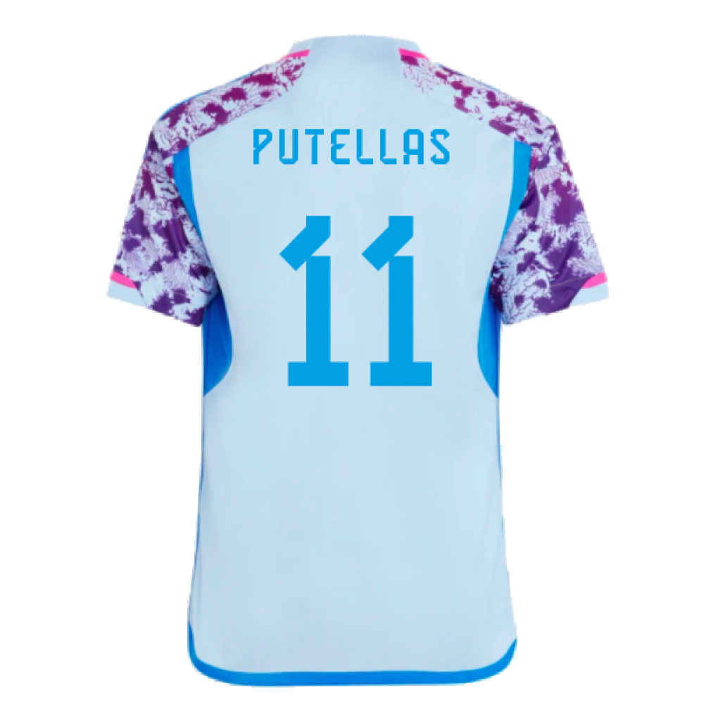 2023-2024 Spain Away Shirt (Kids) (Putellas 11)