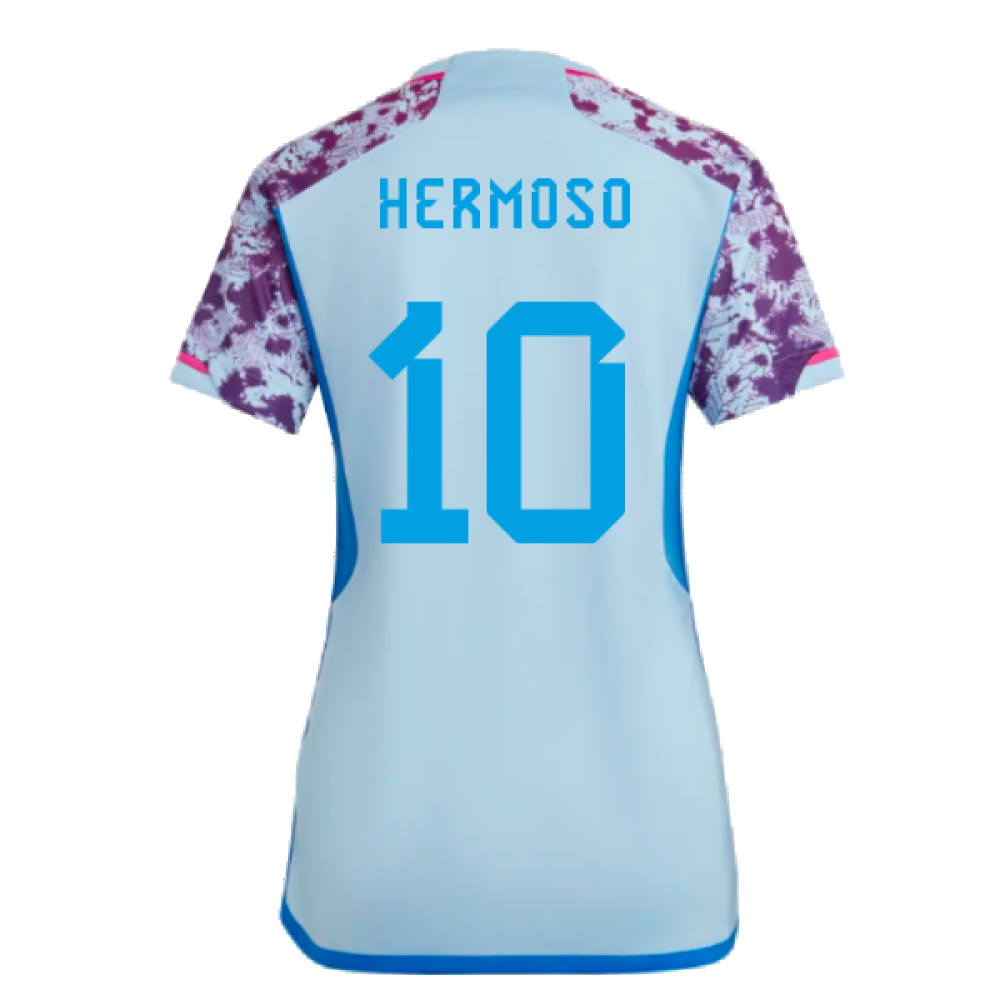 2023-2024 Spain Away Shirt (Ladies) (Hermoso 10)