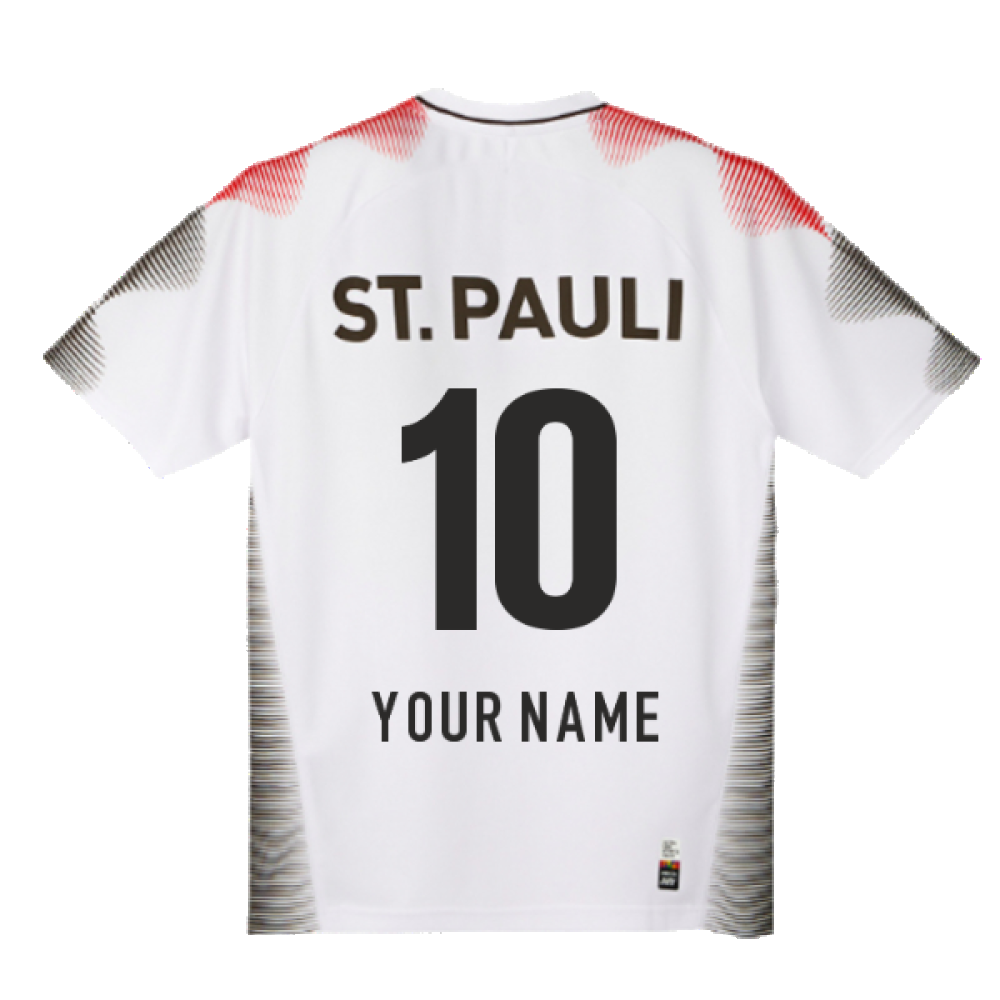 2023-2024 St Pauli Away Shirt (Your Name)