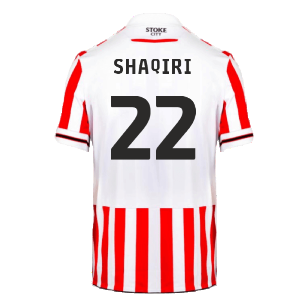 2023-2024 Stoke City Home Shirt (Shaqiri 22)