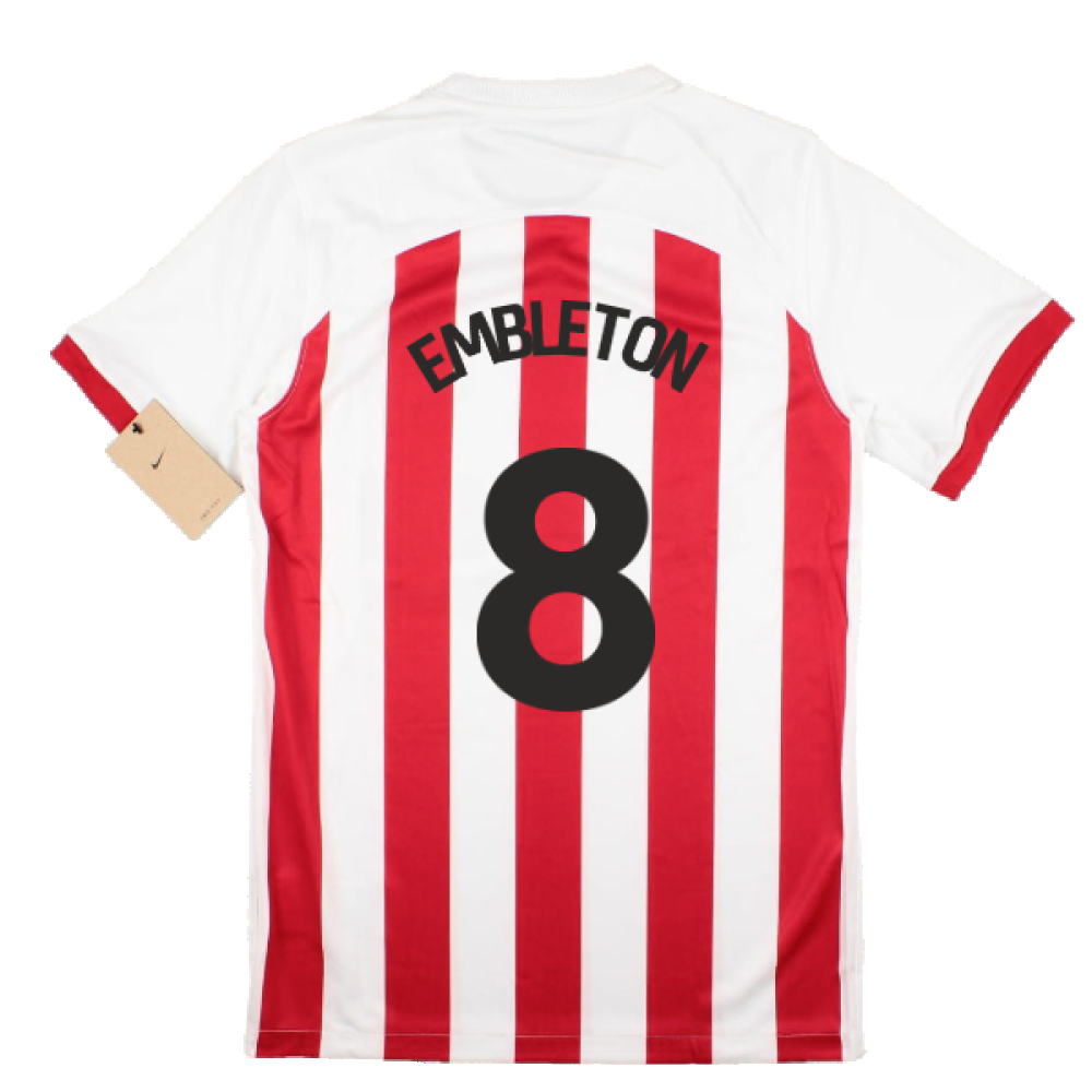 2023-2024 Sunderland Home Shirt (Embleton 8)