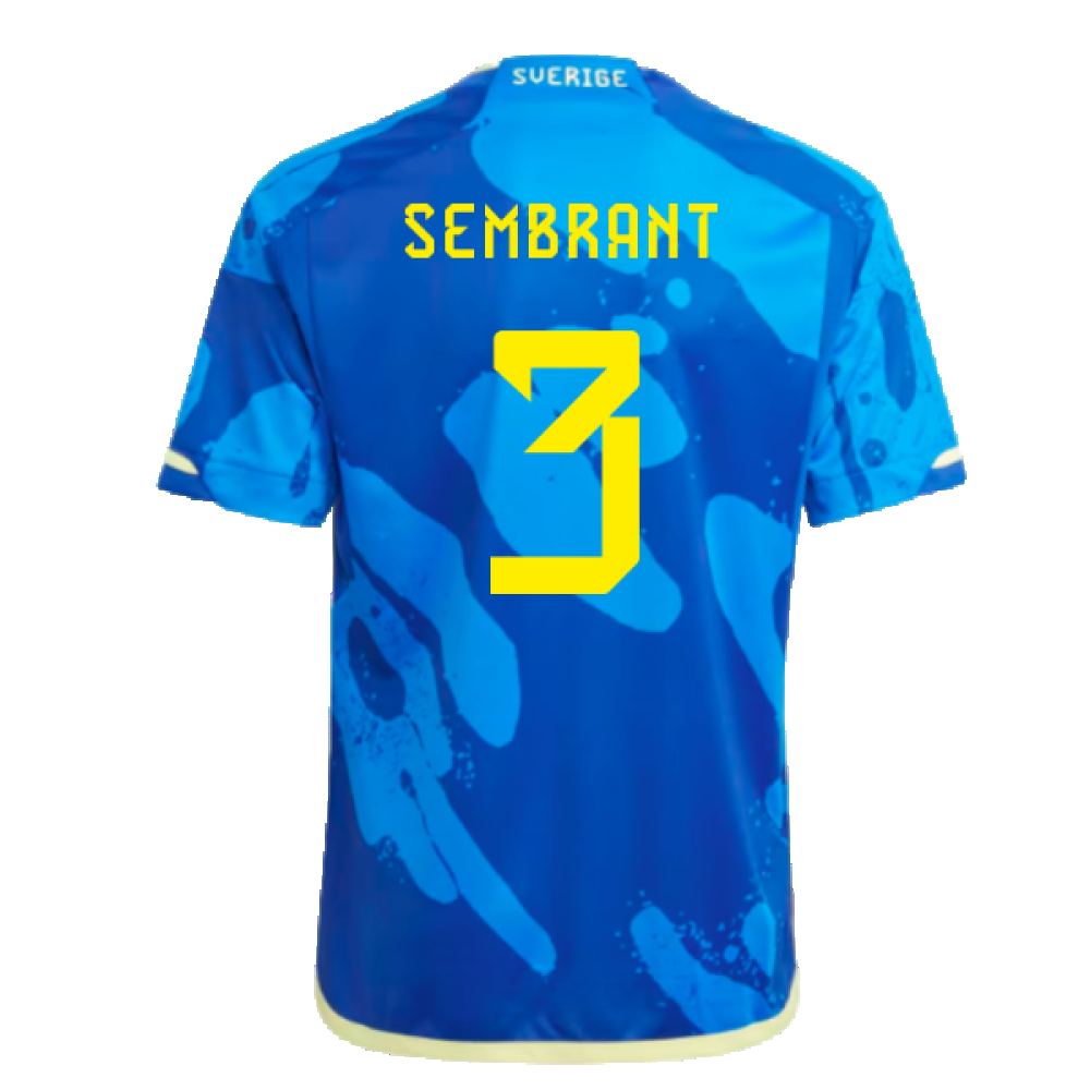 2023-2024 Sweden WWC Away Shirt (Kids) (Sembrant 3)