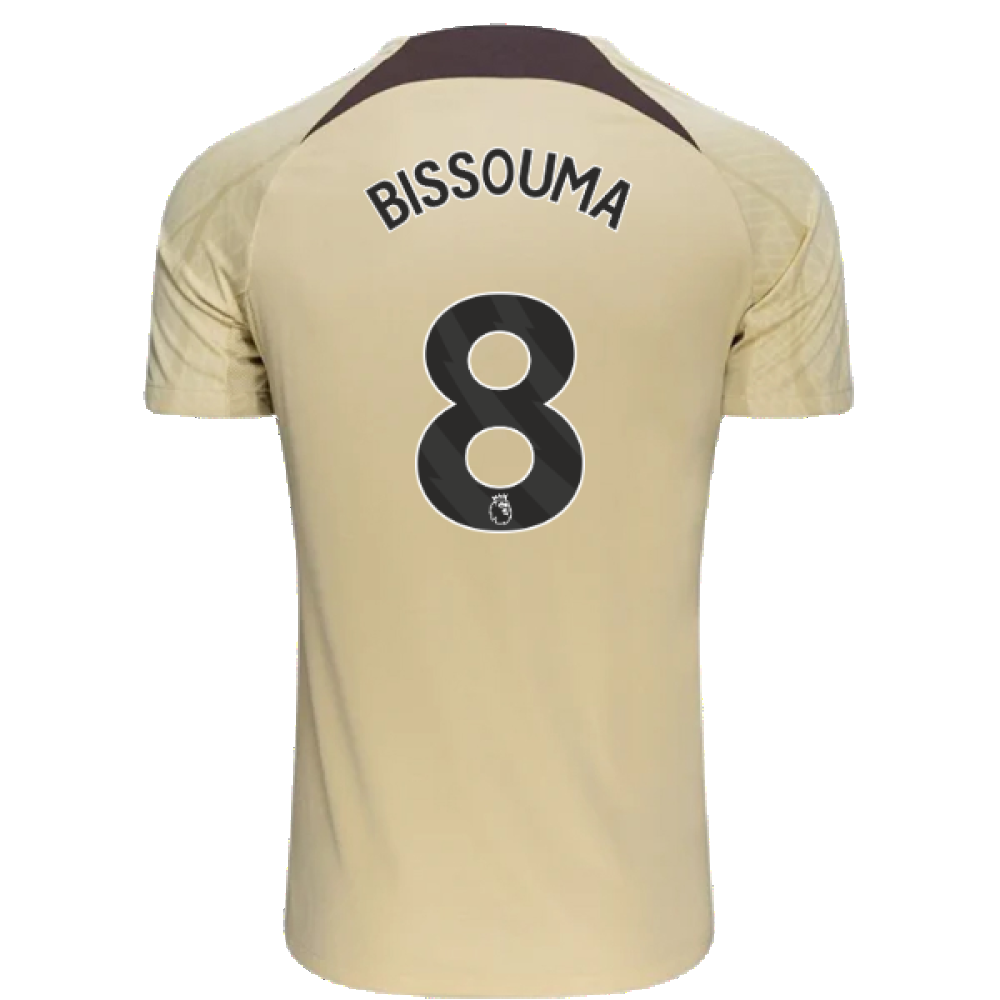 2023-2024 Tottenham Dri-Fit Strike Training Shirt (Team Gold) (Bissouma 8)