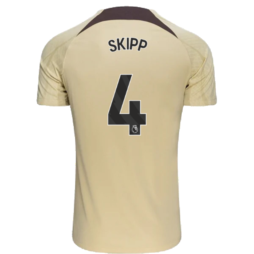 2023-2024 Tottenham Dri-Fit Strike Training Shirt (Team Gold) (Skipp 4)