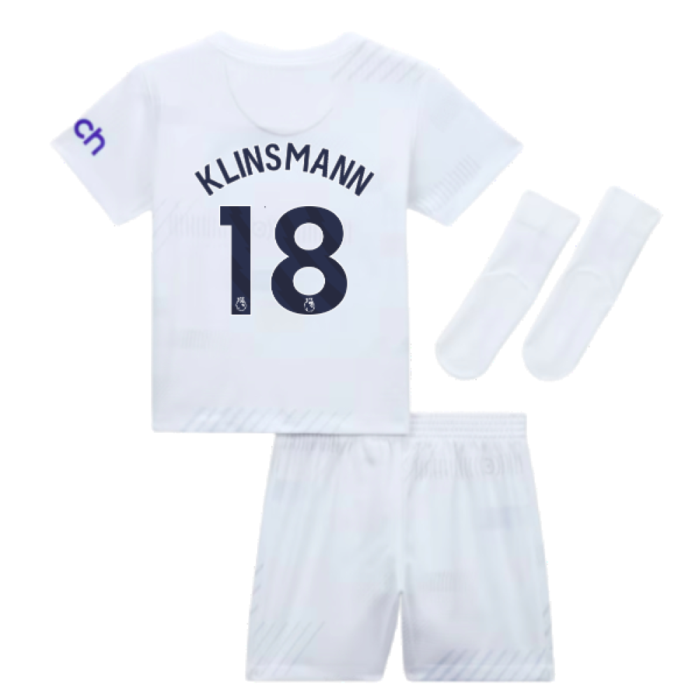 2023-2024 Tottenham Home Infants Baby Kit (Klinsmann 18)