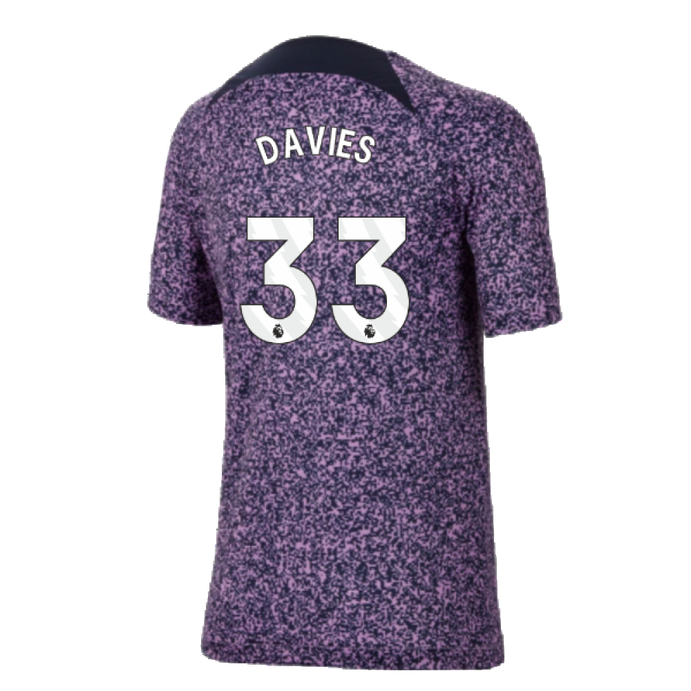 2023-2024 Tottenham Hotspur Academy Pro Pre-Match Top (Kids) (Davies 33)