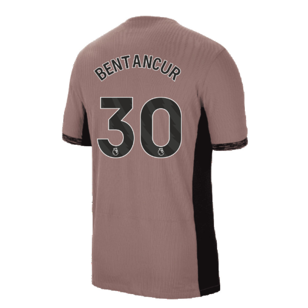 2023-2024 Tottenham Hotspur Authentic Third Shirt (Bentancur 30)