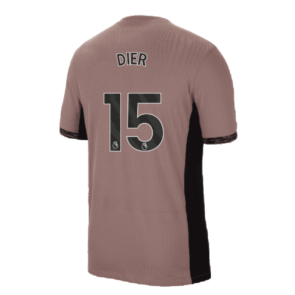 2023-2024 Tottenham Hotspur Authentic Third Shirt (Dier 15)