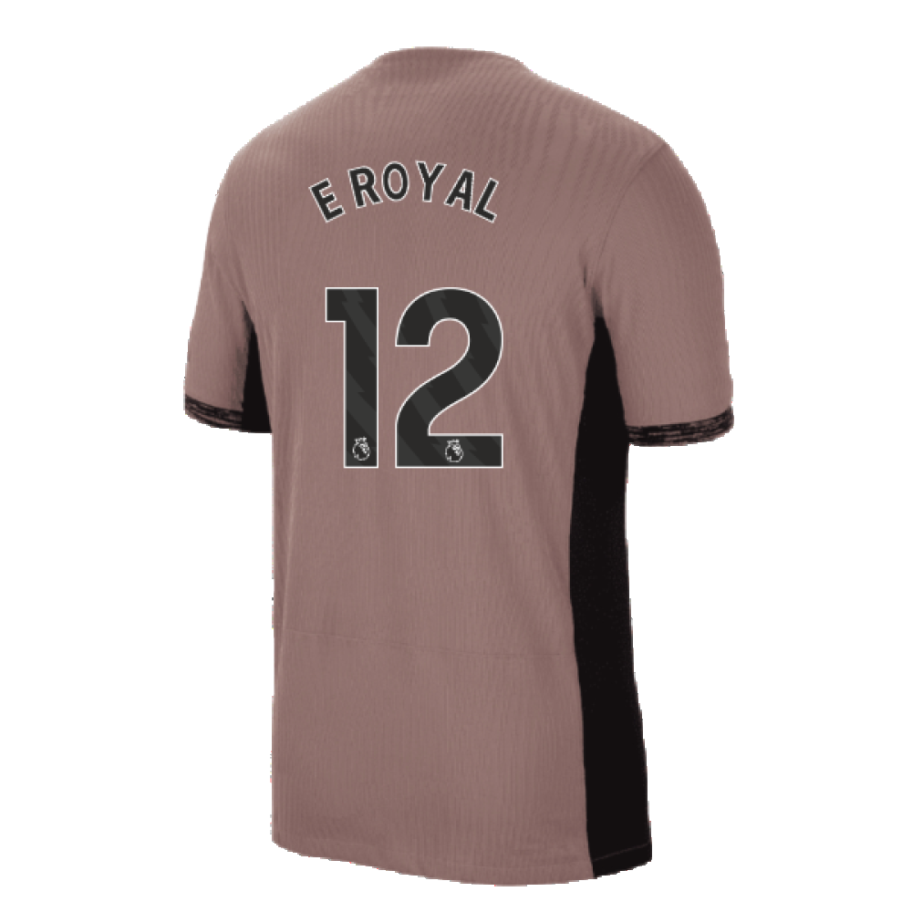 2023-2024 Tottenham Hotspur Authentic Third Shirt (E Royal 12)