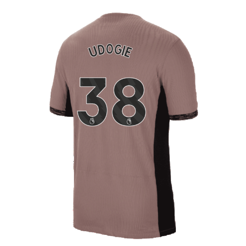 2023-2024 Tottenham Hotspur Authentic Third Shirt (Udogie 38)