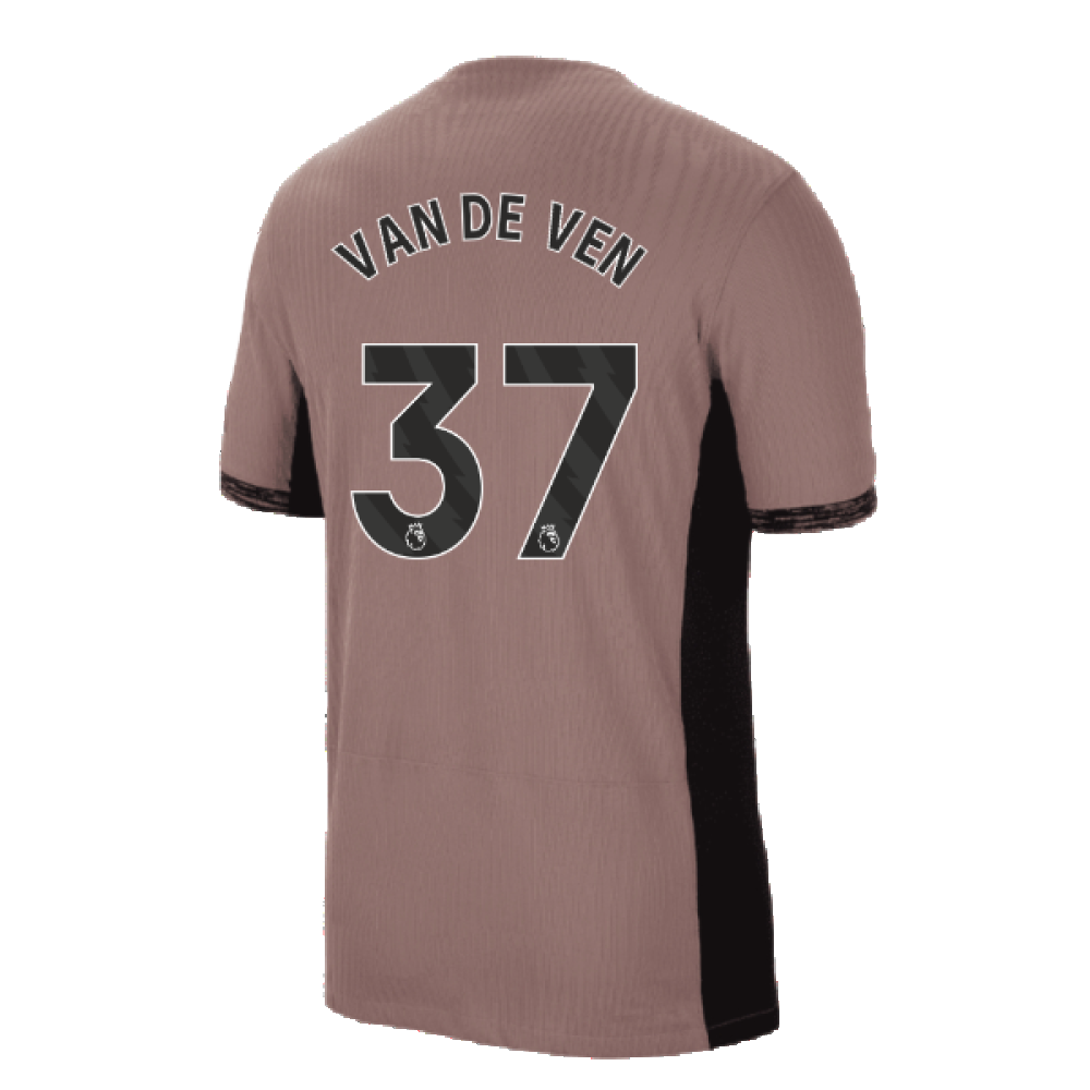 2023-2024 Tottenham Hotspur Authentic Third Shirt (Van De Ven 37)