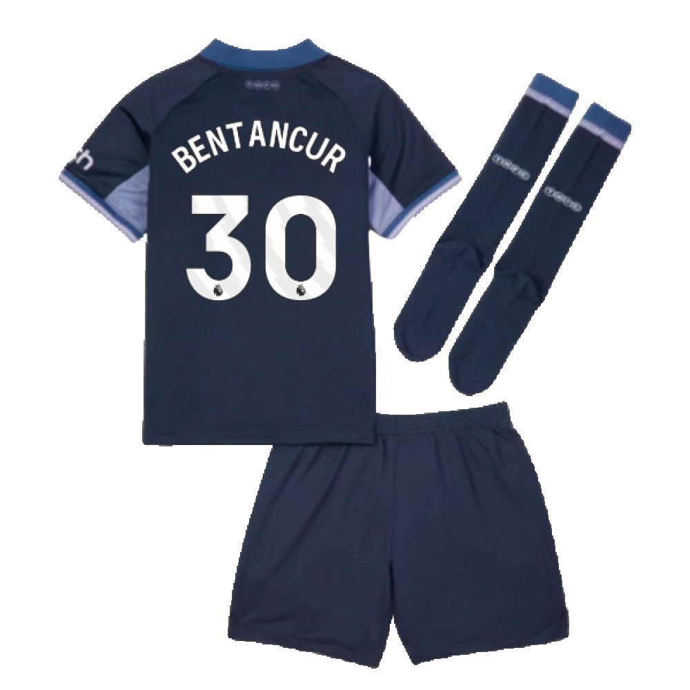 2023-2024 Tottenham Hotspur Away Mini Kit (Bentancur 30)