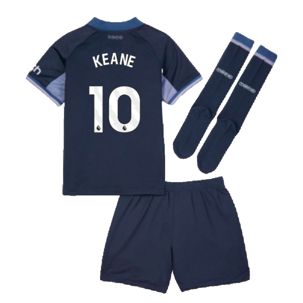 2023-2024 Tottenham Hotspur Away Mini Kit (Keane 10)