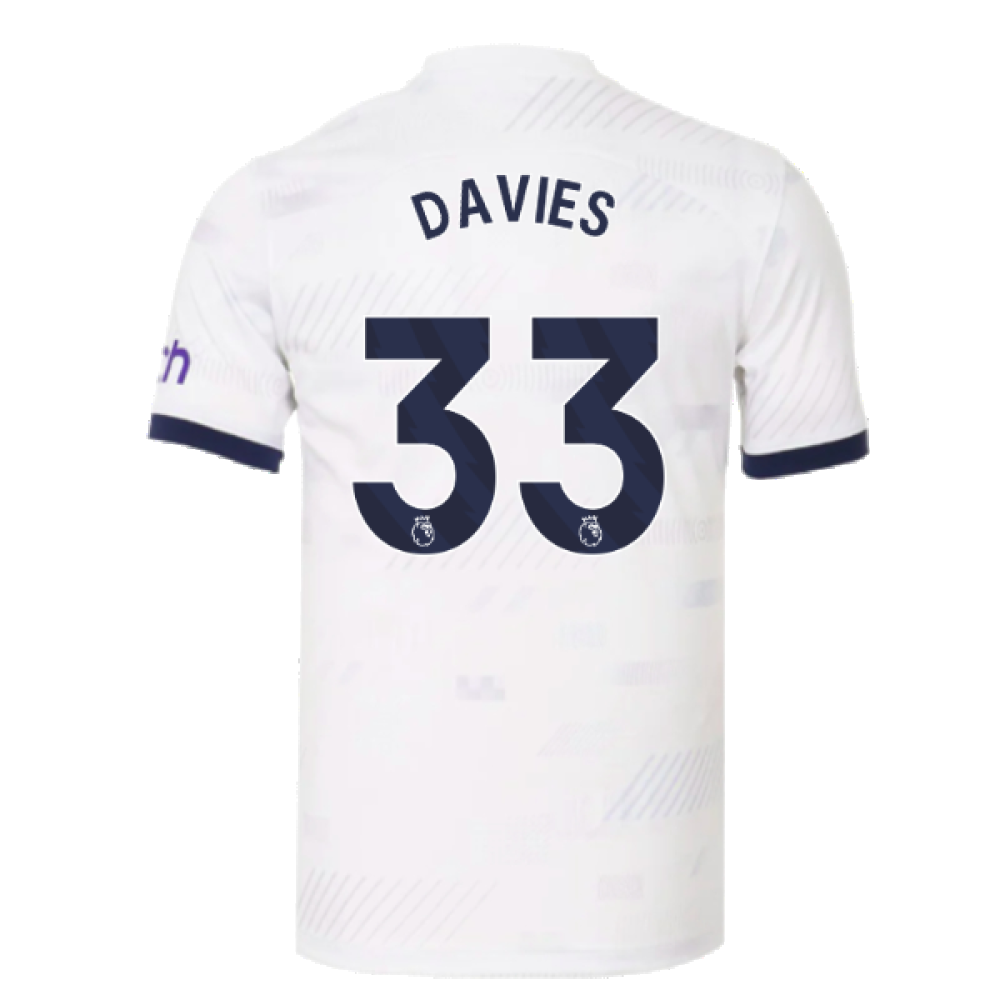 2023-2024 Tottenham Hotspur Home Shirt (Davies 33)